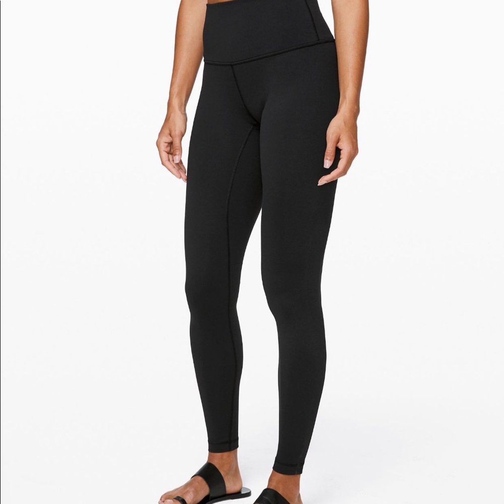 Black Wunder Under High-Rise Lululemon Leggings